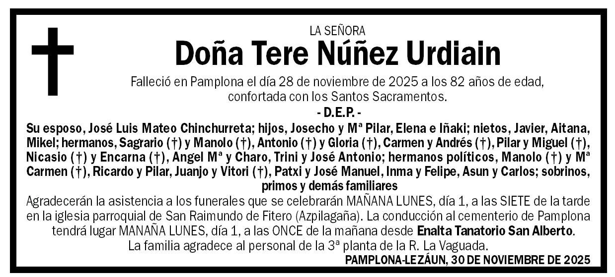 Tere Núñez Urdiain