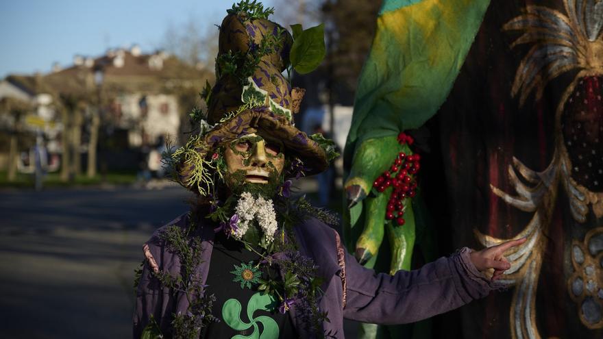 El regreso de Gereixipot prende el carnaval de Etxauri