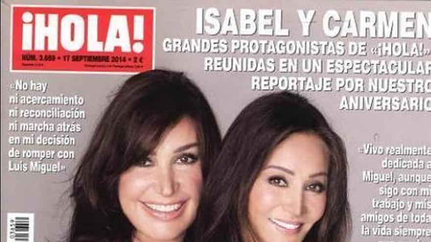 Las &#039;retocadas&#039; Isabel Preysler y Carmen Martínez-Bordiú