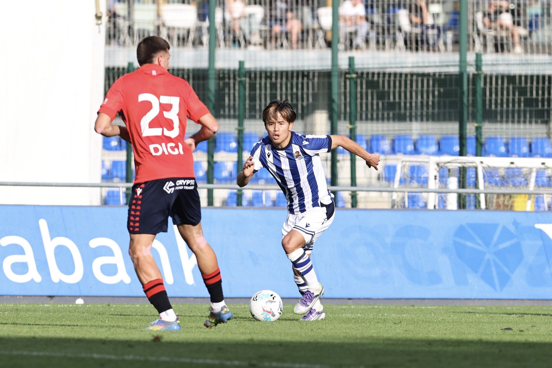 Real Sociedad-Osasuna: Zubieta disfruta del amistoso