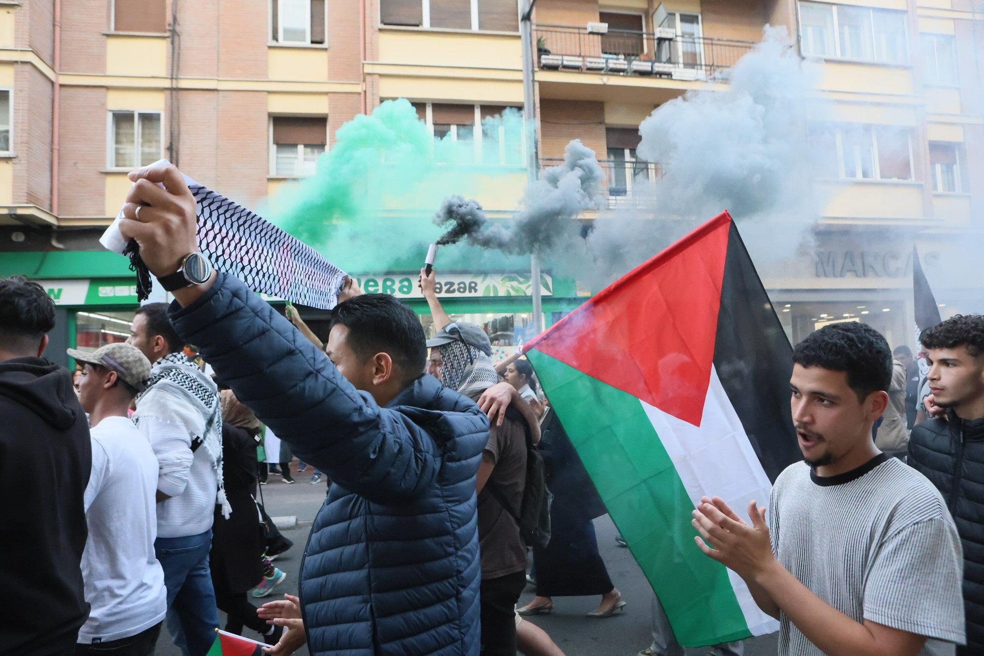 En imágenes: Vitoria protesta contra el genocidio en Gaza
