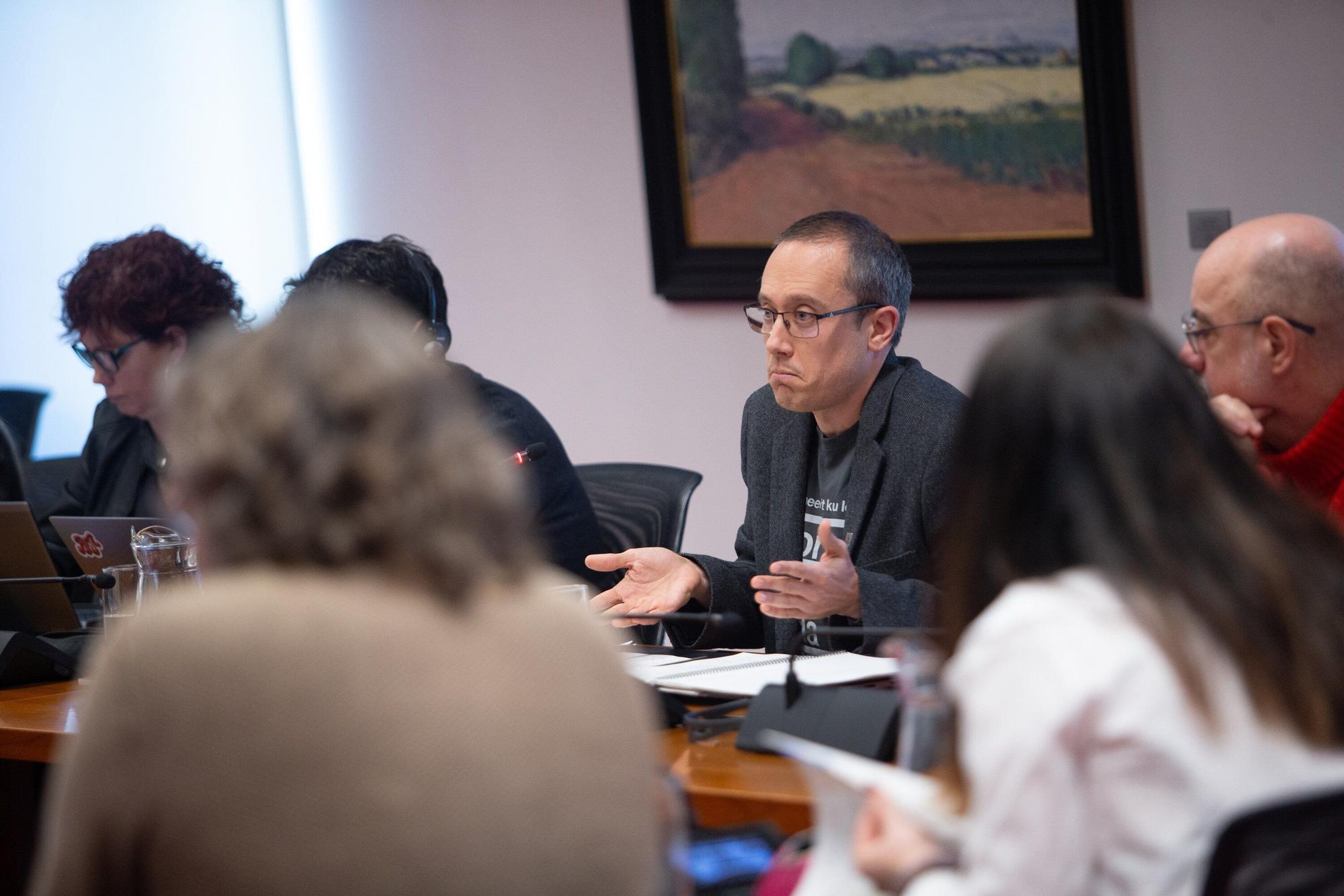 Fotos de la comisión de Economía y Hacienda