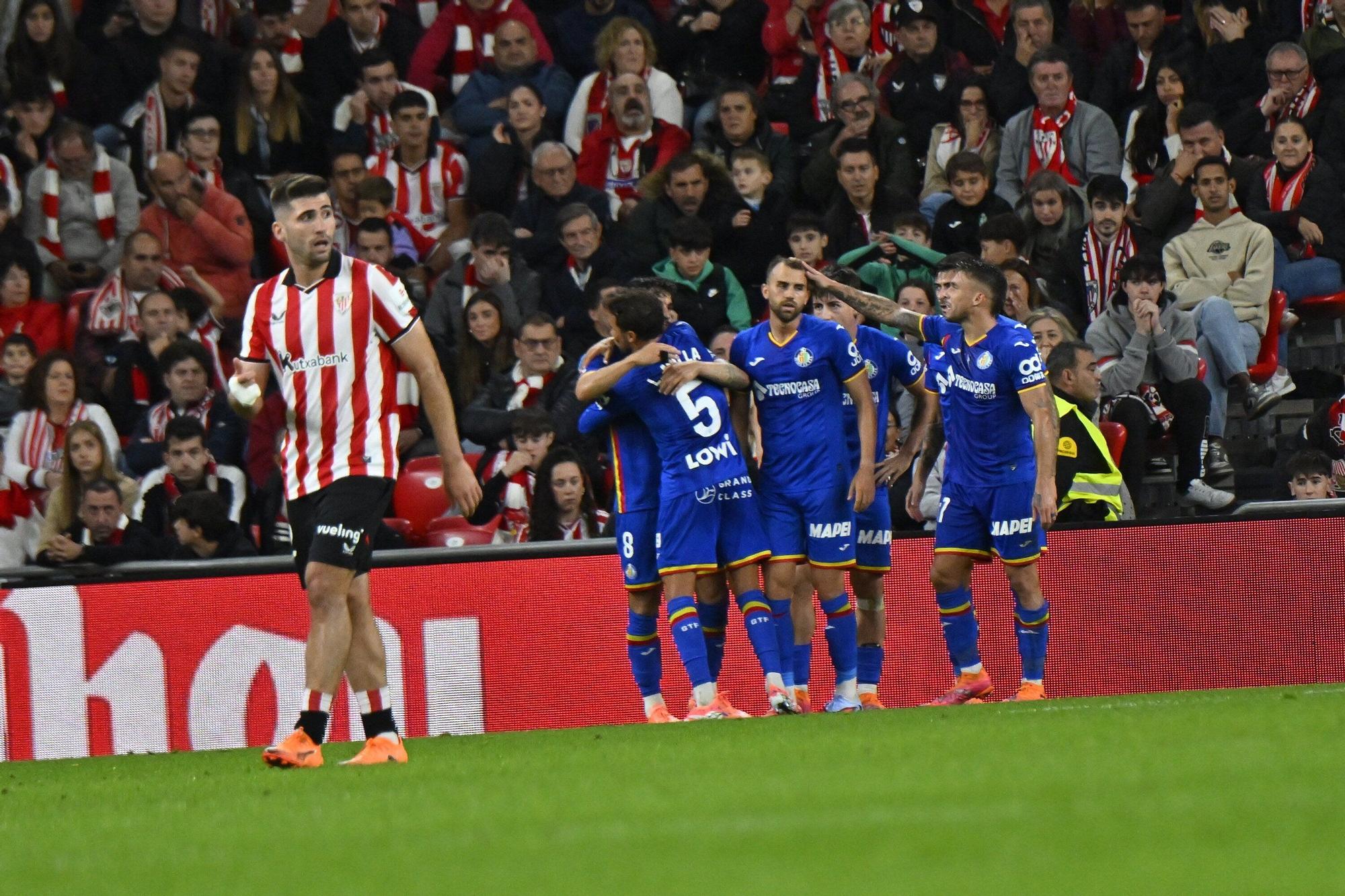 El Athletic-Getafe, en imágenes