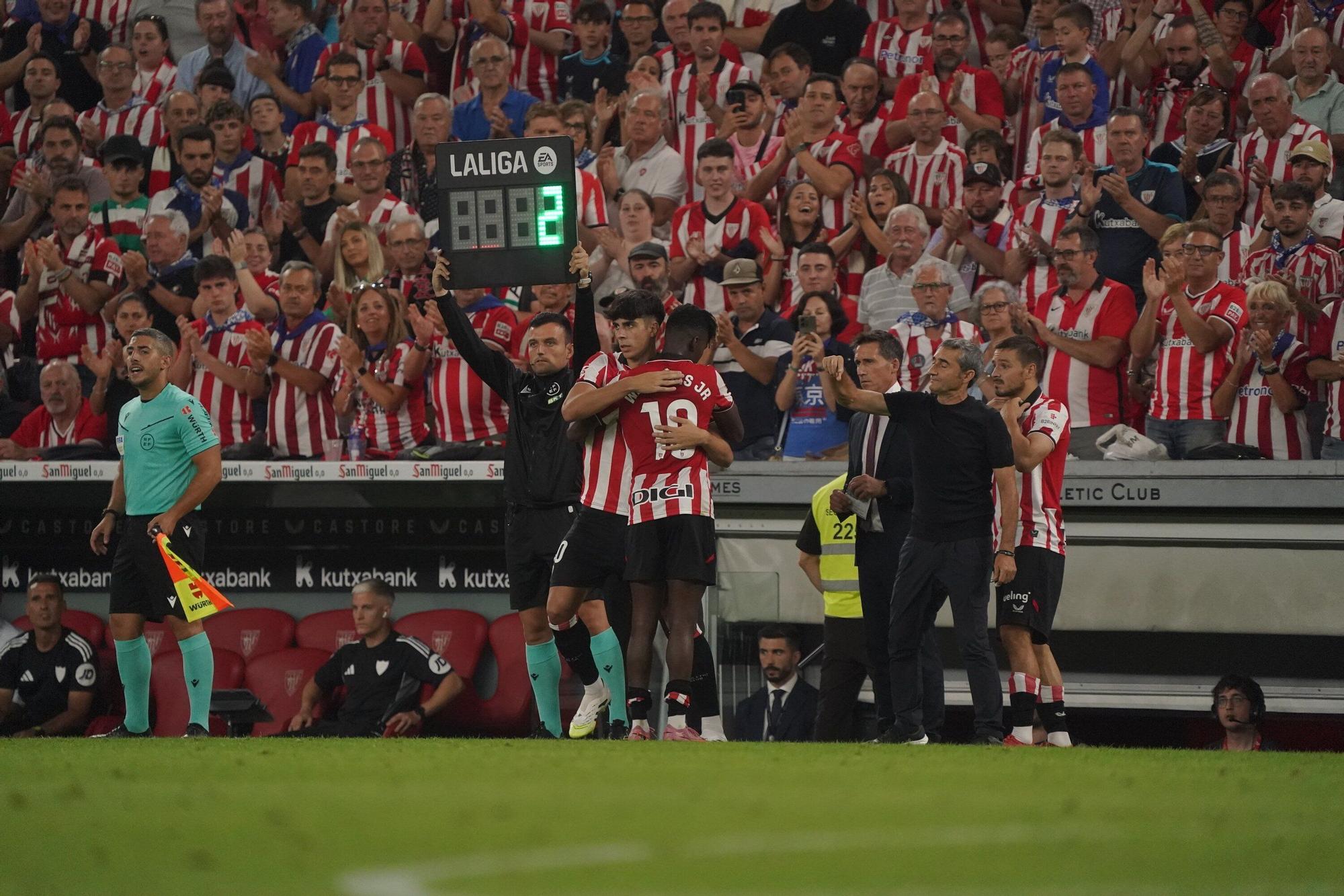 El Athletic-Sevilla, en imágenes