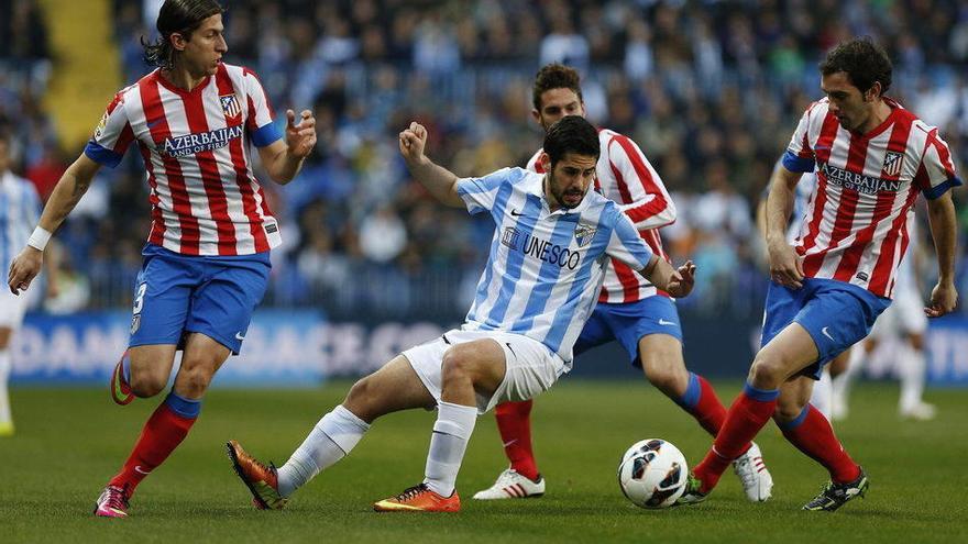 Empate intenso pero sin goles en La Rosaleda (0-0)