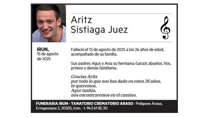 ARITZ SISTIAGA JUEZ