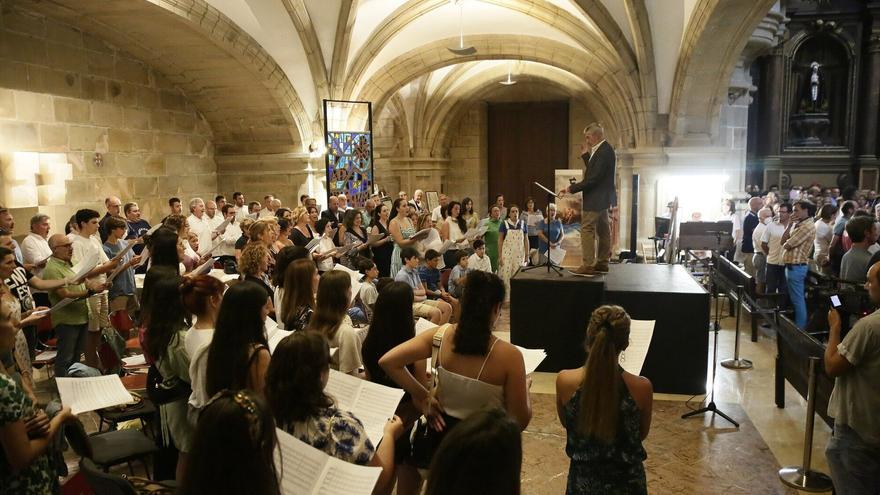 Los asistentes podrán cantar junto con el Orfeón Donostiarra La Salve del día 14