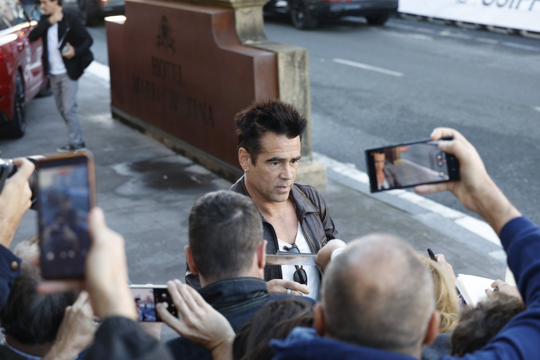 Colin Farrel ya está en el Zinemaldia de Donostia