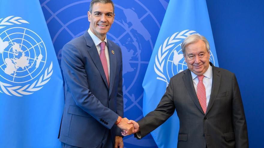 Sánchez clama por Palestina en la ONU: &quot;En nombre de la dignidad humana, paremos esta matanza&quot;