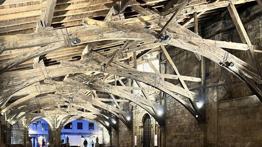 Durango aumenta la luz del pórtico de Santa María