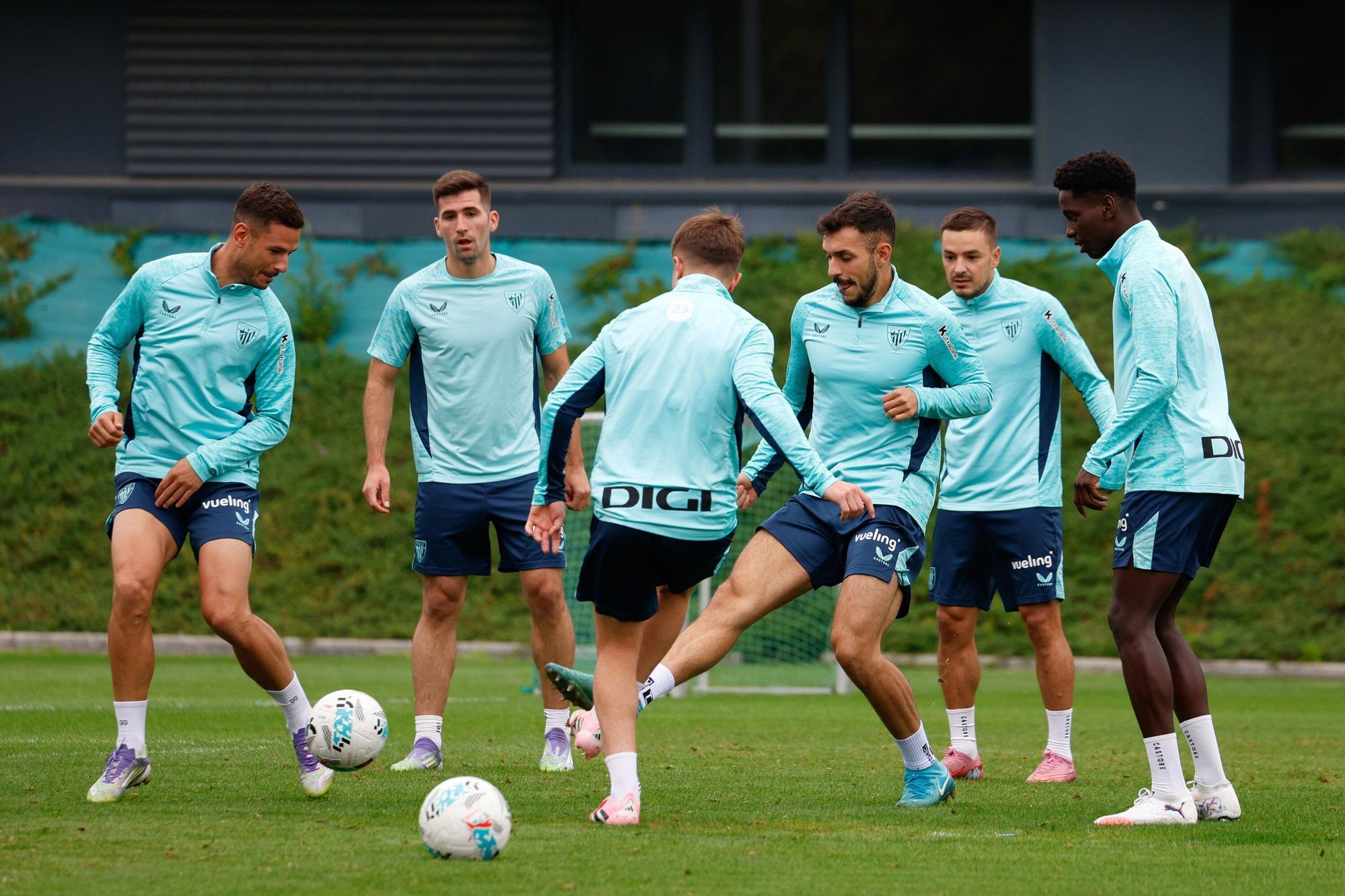 Entrenamiento del Athletic en Lezama