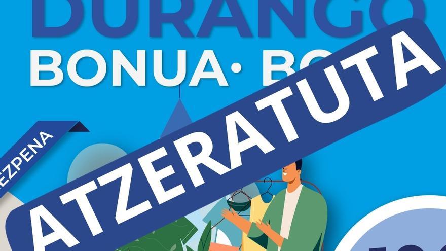 Durango pospone la campaña de bonos por una incidencia técnica