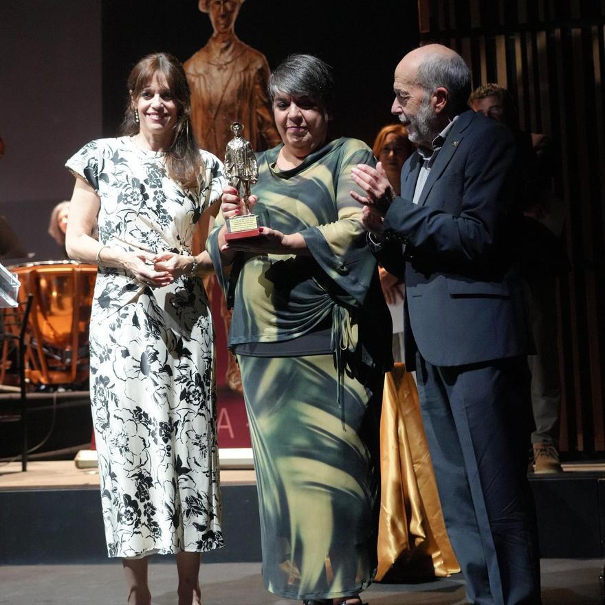En imágenes: Un Celedón de Oro para Begoña Divar