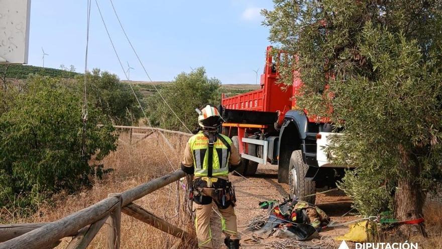 Muere una joven de 20 años al caer a un pozo de 35 metros de profundidad en Zaragoza