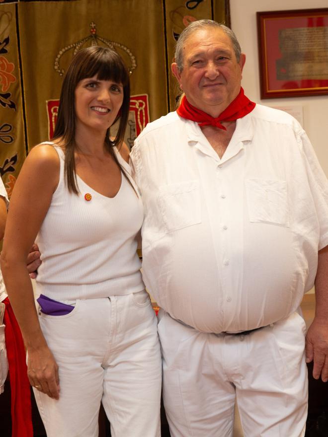 Chupinazo de las fiestas de Puente La Reina / Gares 2025