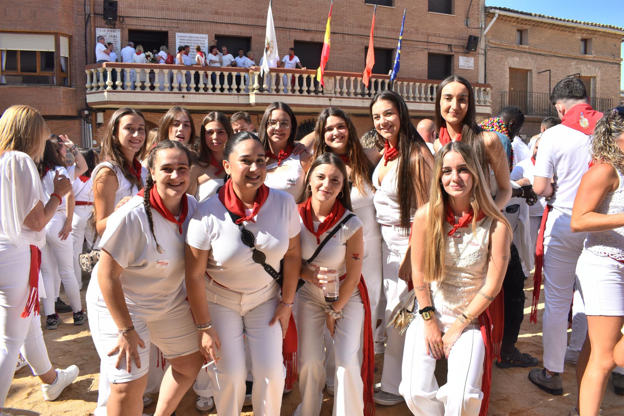 Fotos del cohete de fiestas de Cárcar 2025