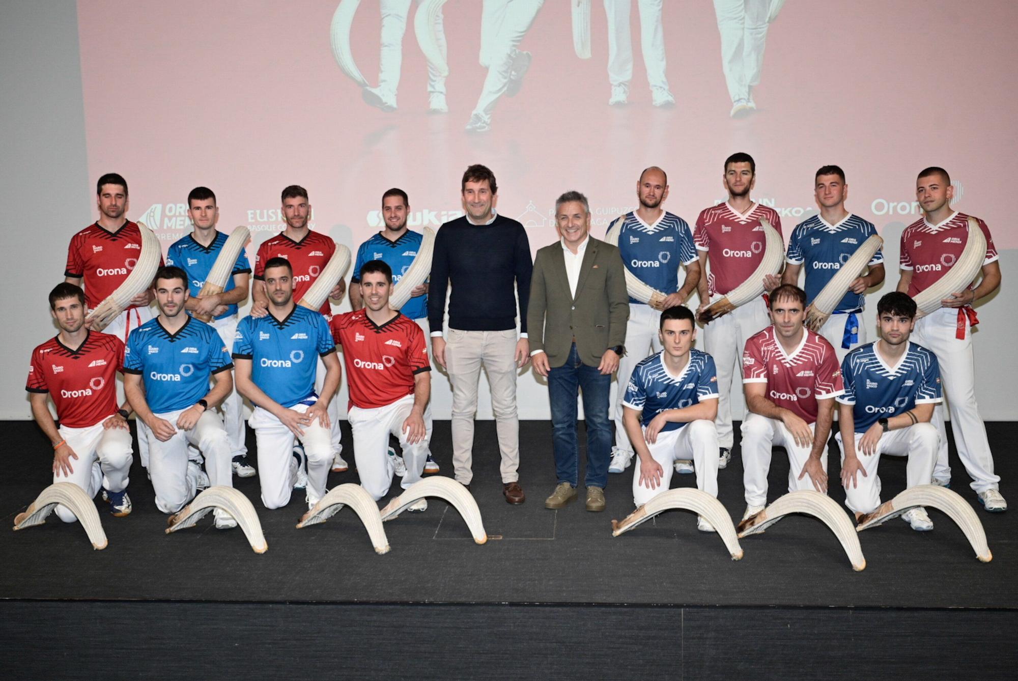 Presentación del Campeonato de Parejas de remonte de Oriamendi.
