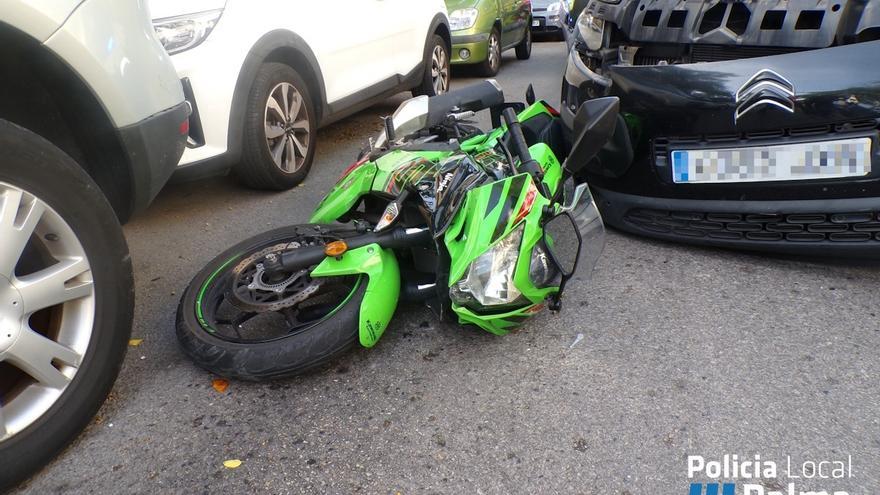 Uno de cada tres ingresos en la UCI por accidente de tráfico implica a una moto
