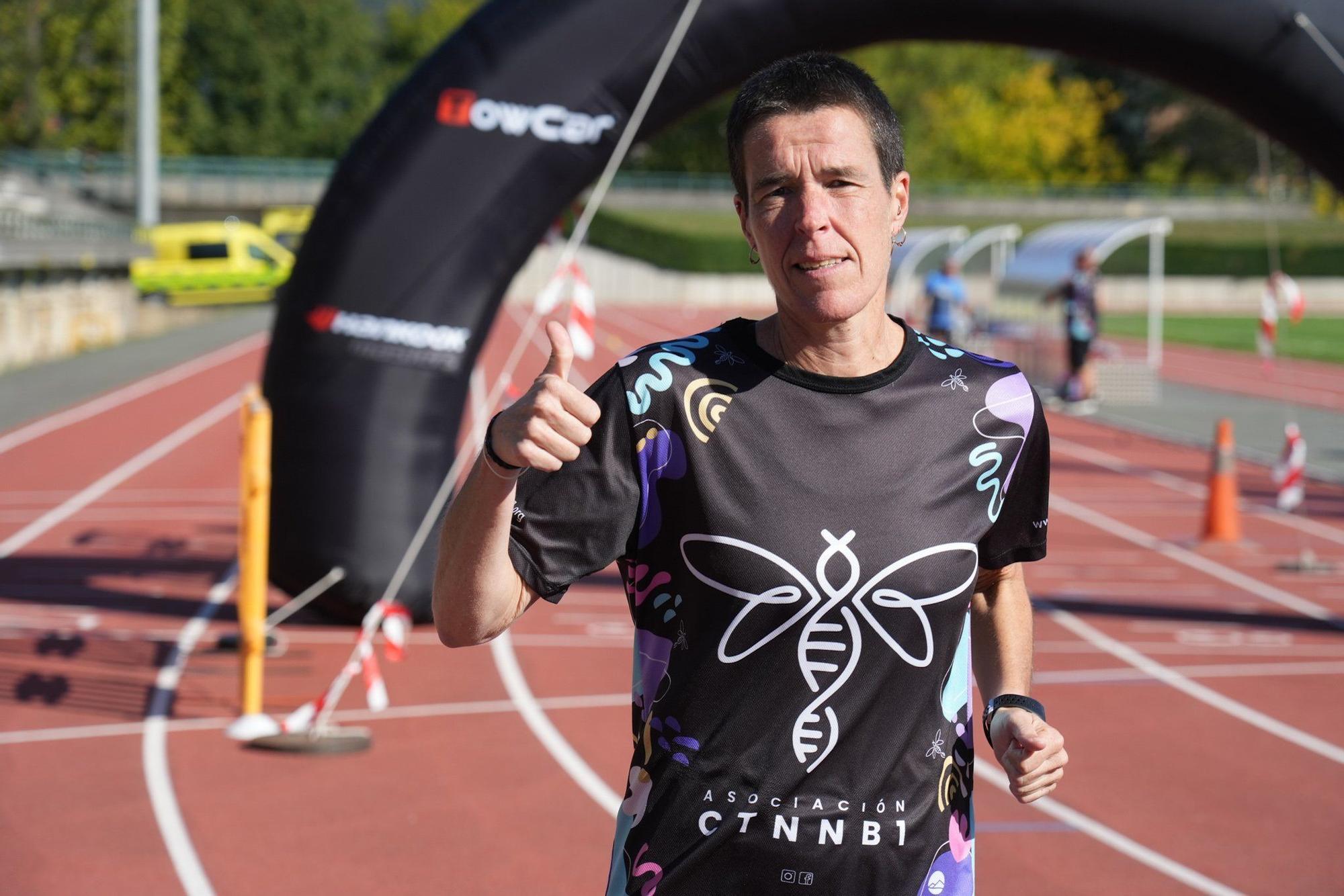 Basauri arropa a Yeray González en la final de su reto '12 maratones en 12 meses' por la asociación CNTTB1