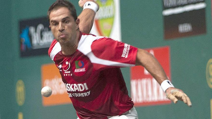 Olaizola II estará el domingo en el Torneo Bizkaia