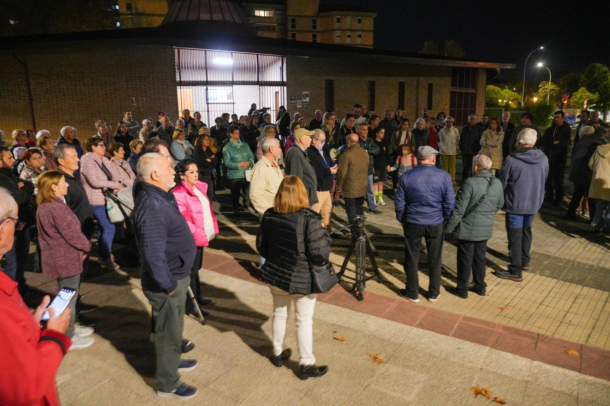 En imágenes: Sansomendi sale a la calle ante el último atropello mortal