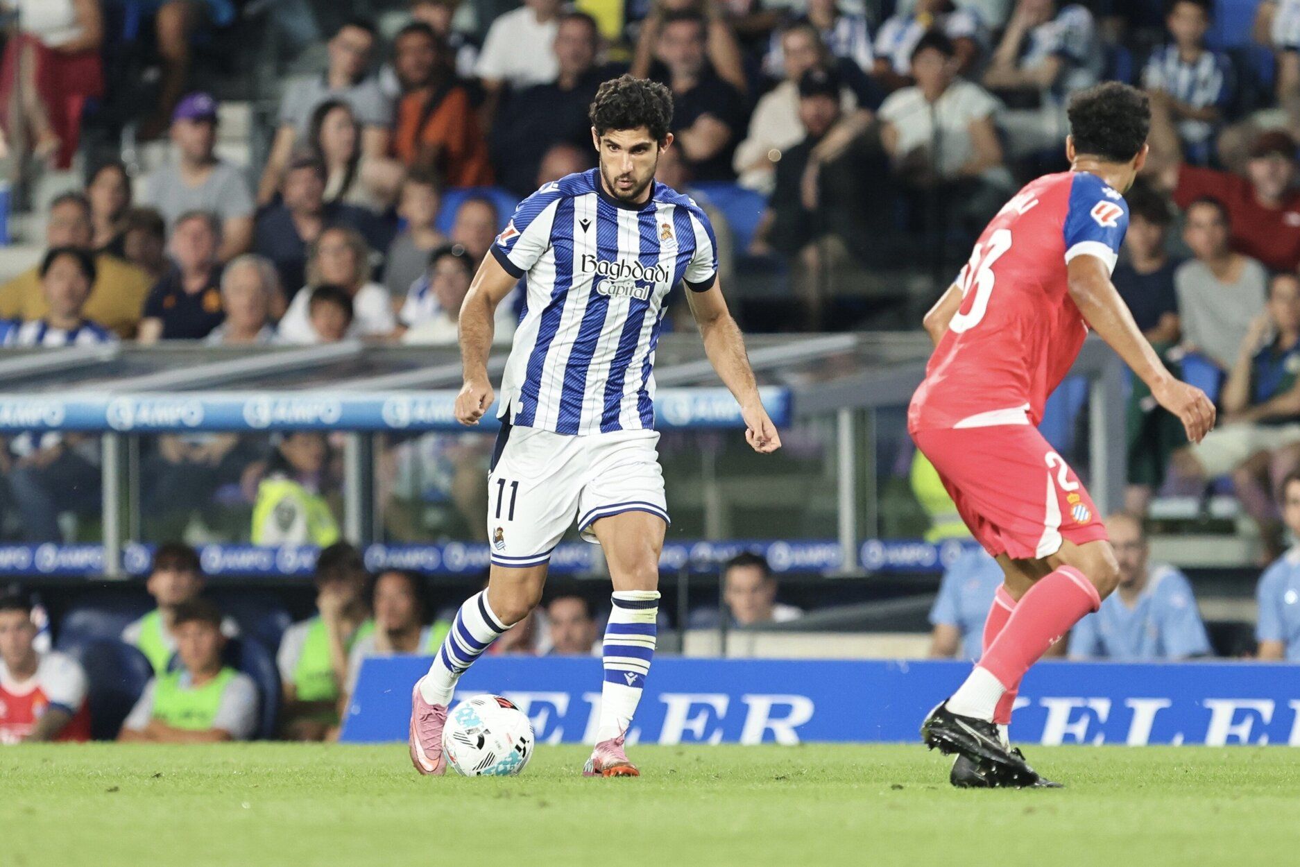 [Fotos] Partido loco en Anoeta de la Real Sociedad y el Espanyol