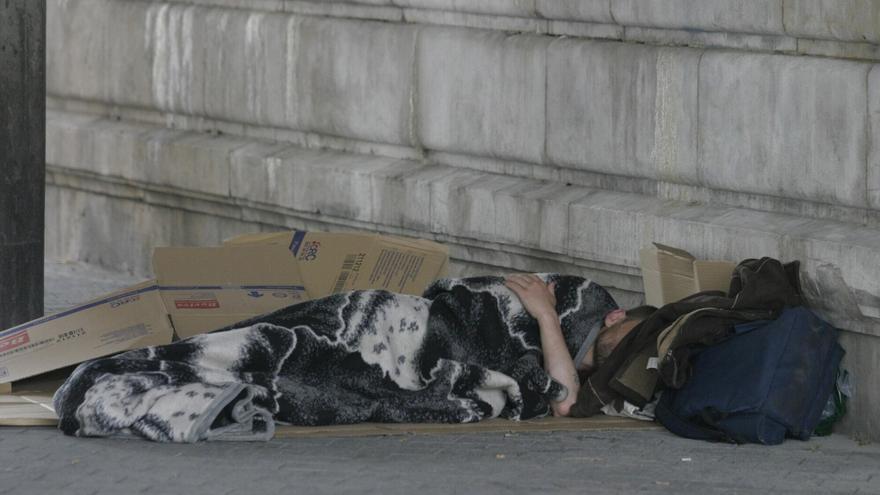 Firmas por un espacio para que las personas sin hogar puedan pernoctar en Debabarrena