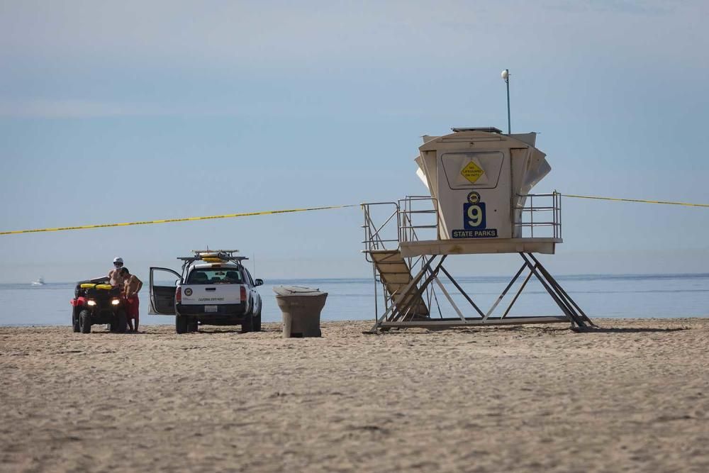 Vertido de crudo en las costas de California