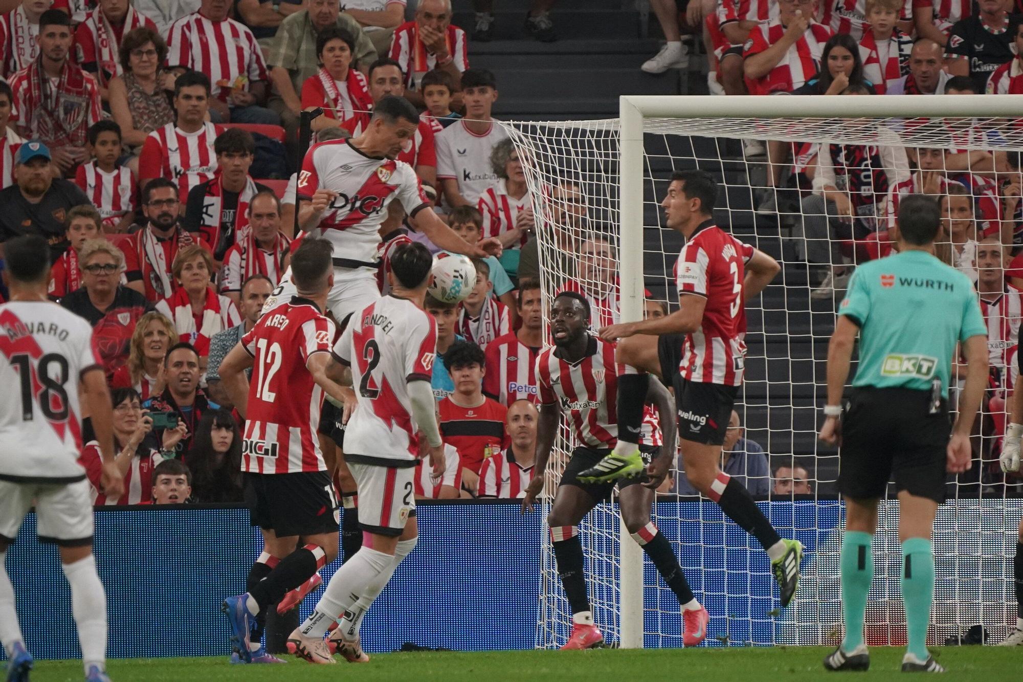 El Athletic - Rayo Vallecano, en imágenes
