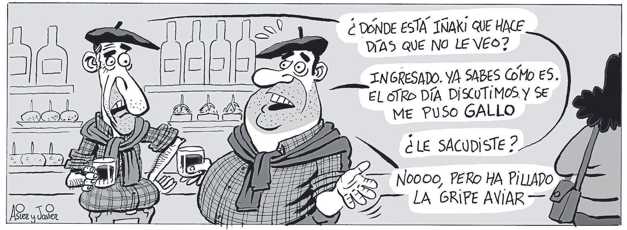 La tira de Asier y Javier 16/11/2025