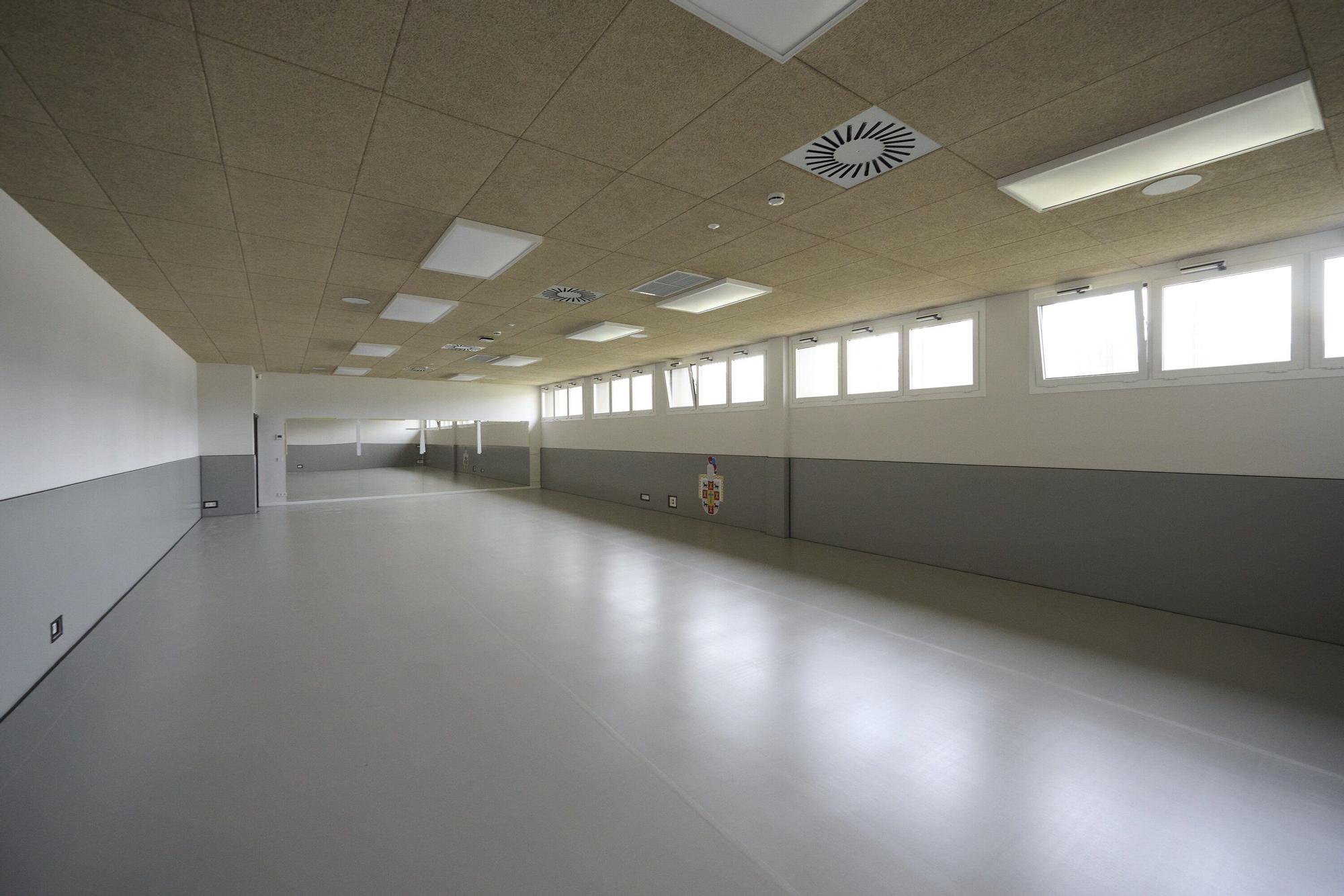 Fotos del nuevo polideportivo de Valle de Egüés