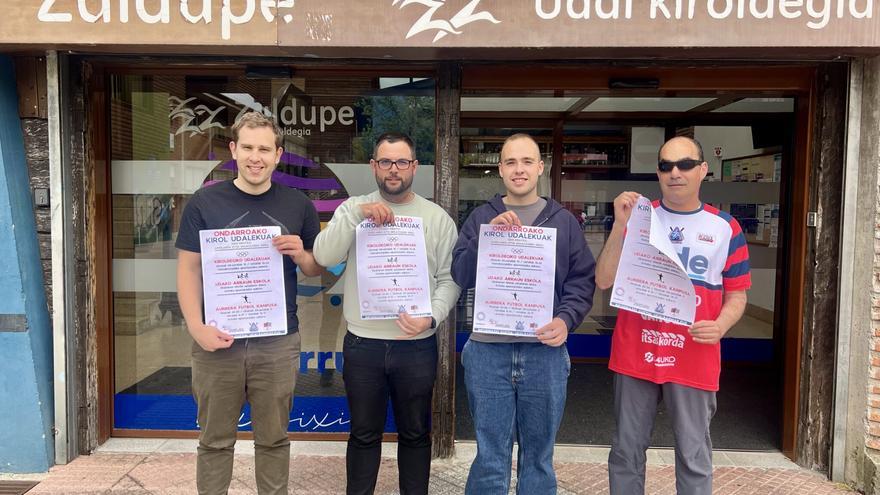 Ondarroa abre el plazo para la oferta deportiva conjunta del verano