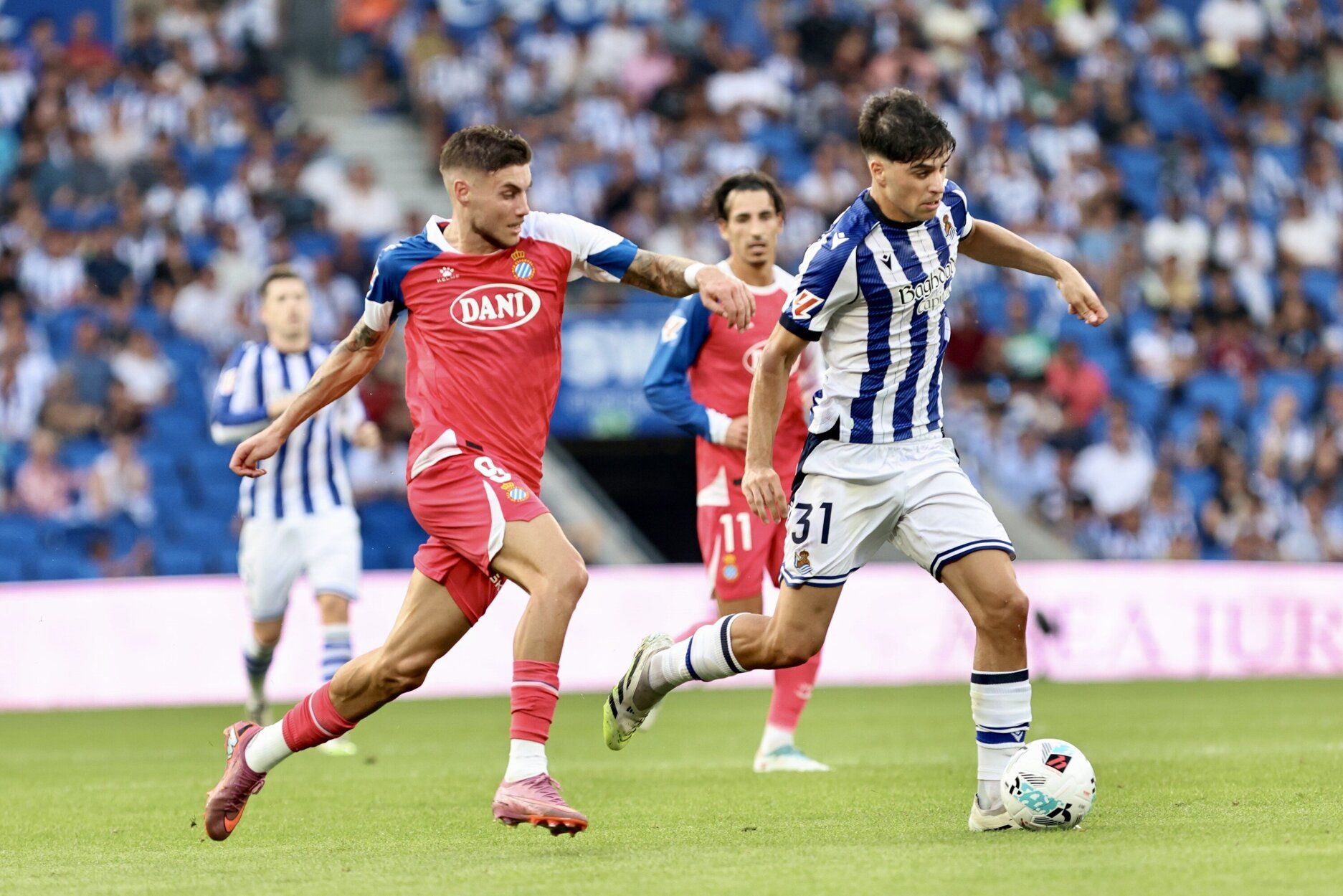 Partido loco en Anoeta de la Real Sociedad y el Espanyol