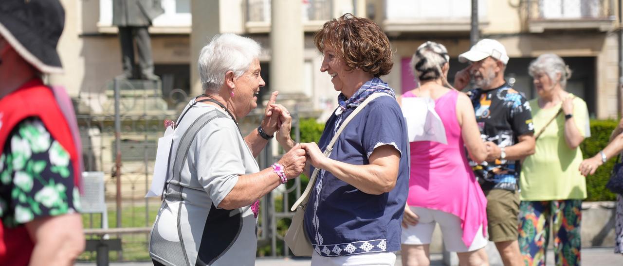 En imágenes: El meneíto veterano llena de bailables la plaza de la Provincia