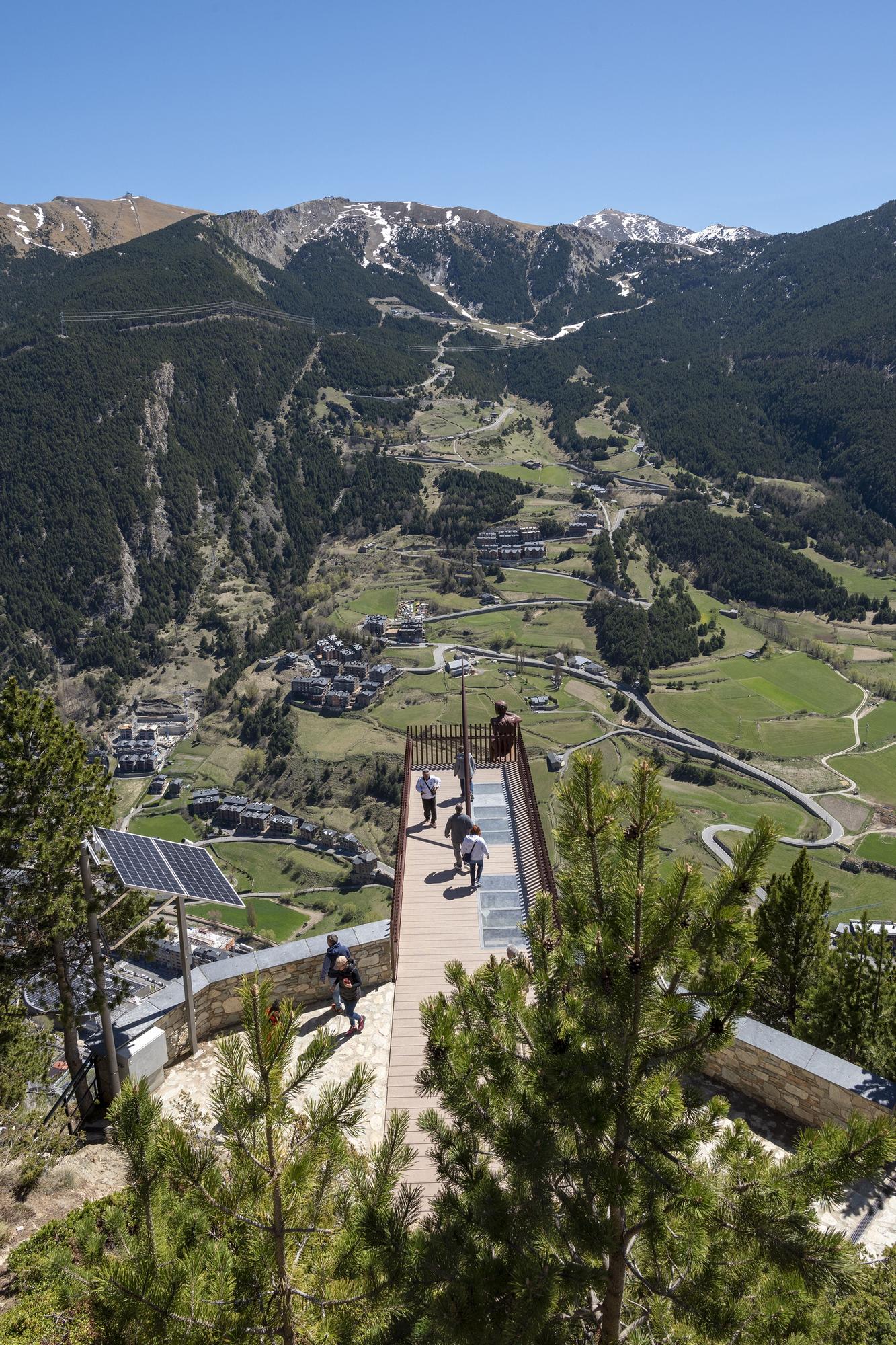 El mirador del Roc del Quer permite disfrutar de una panorámica única.