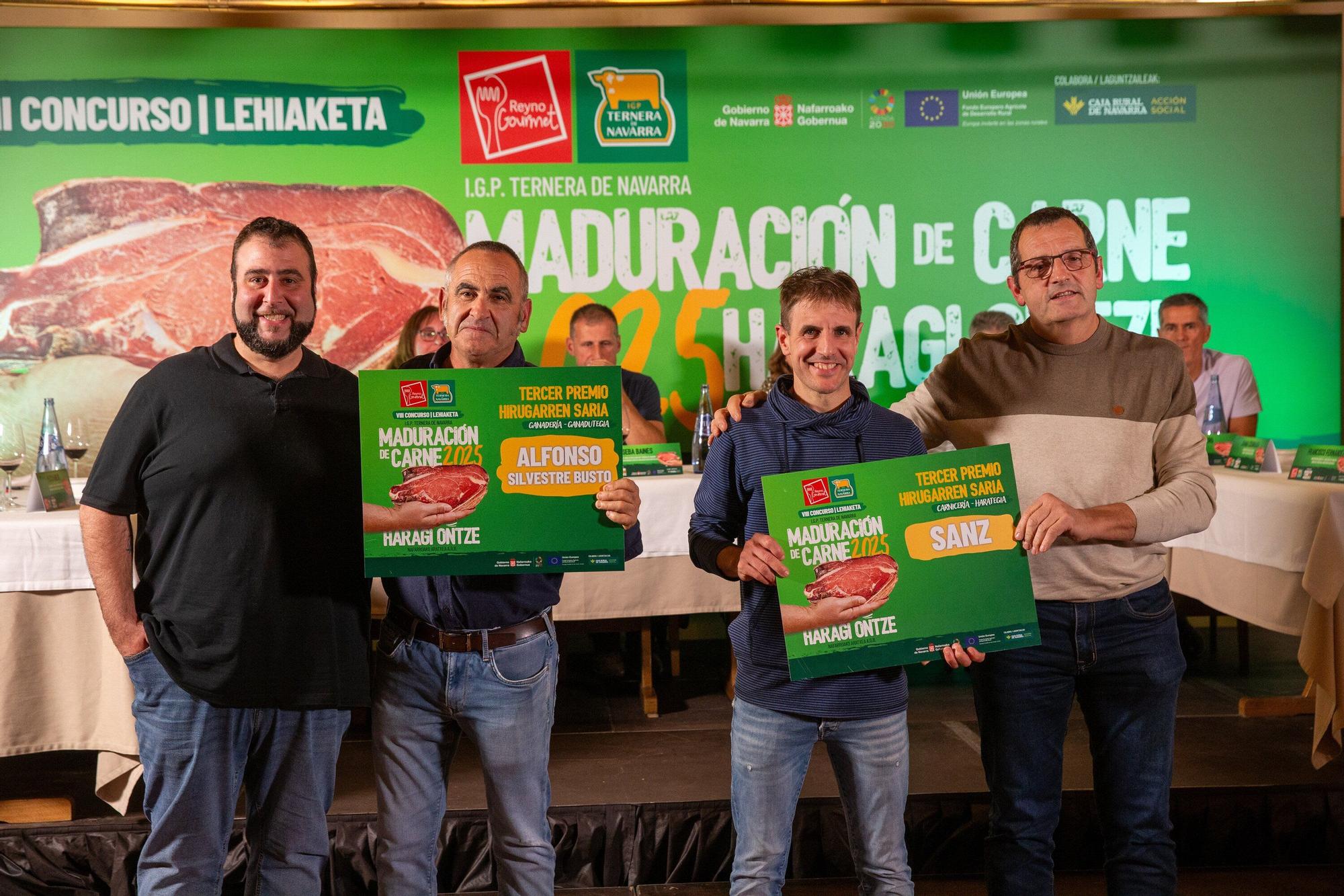 Fotos del VIII Concurso de Maduración de Carne de la IGP Ternera de Navarra