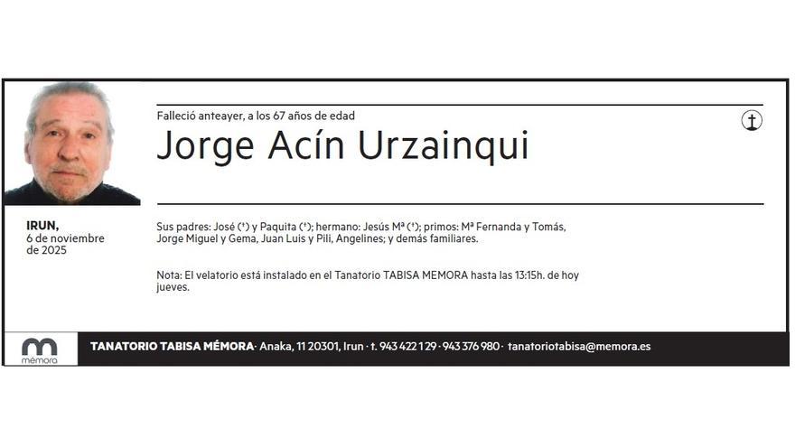 JORGE ACIN URZAINQUI