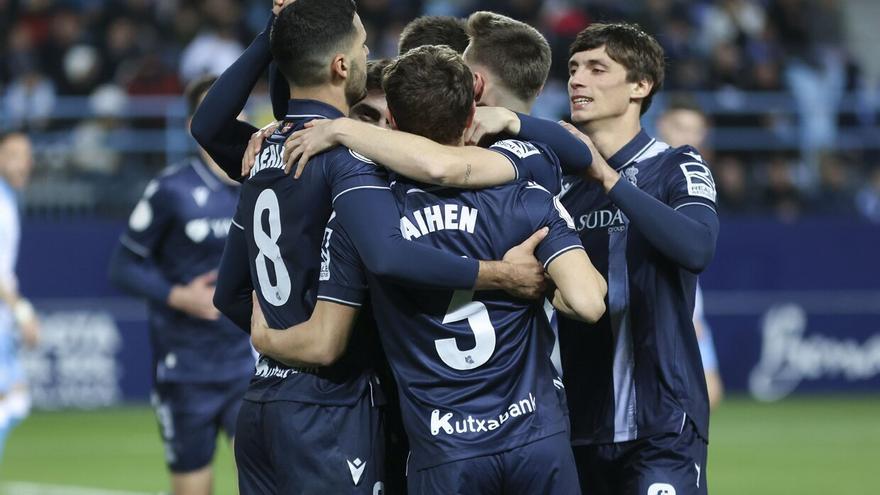 [Crónica Málaga - Real Sociedad] La Real avanza a paso de Pulgarcito (0-1)