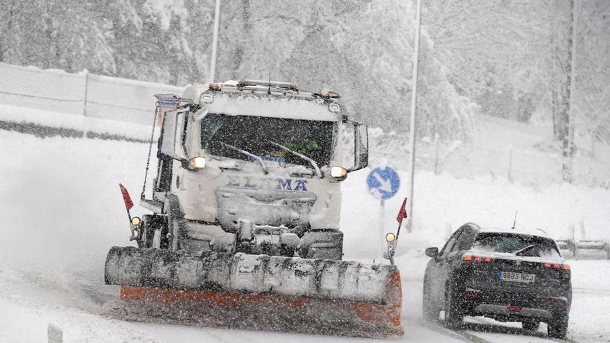 Euskadi activa el aviso amarillo por nieve para esta Nochebuena y Navidad