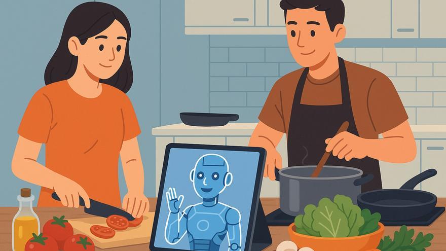 Un pinche robótico, cuando la inteligencia artificial te ayuda en la cocina de aprovechamiento