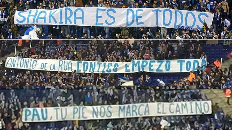 Proponen 4.000 € de multa por las pancartas contra Piqué
