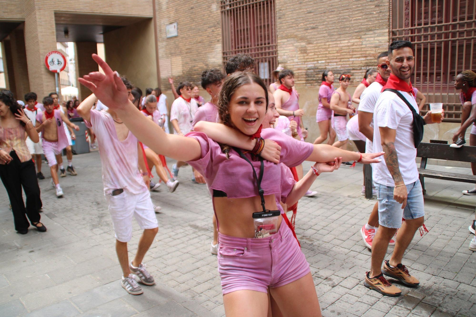 Fotos del cohete de las fiestas de Tudela 2025