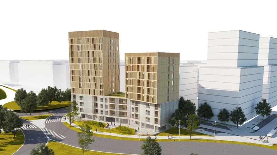 El Gobierno Vasco construirá 263 apartamentos para jóvenes y mayores en Donostia