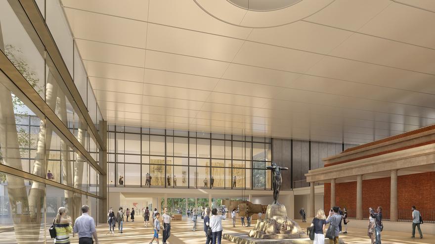 El nuevo atrio Arriaga del Bellas Artes se inaugurará el 24 de junio