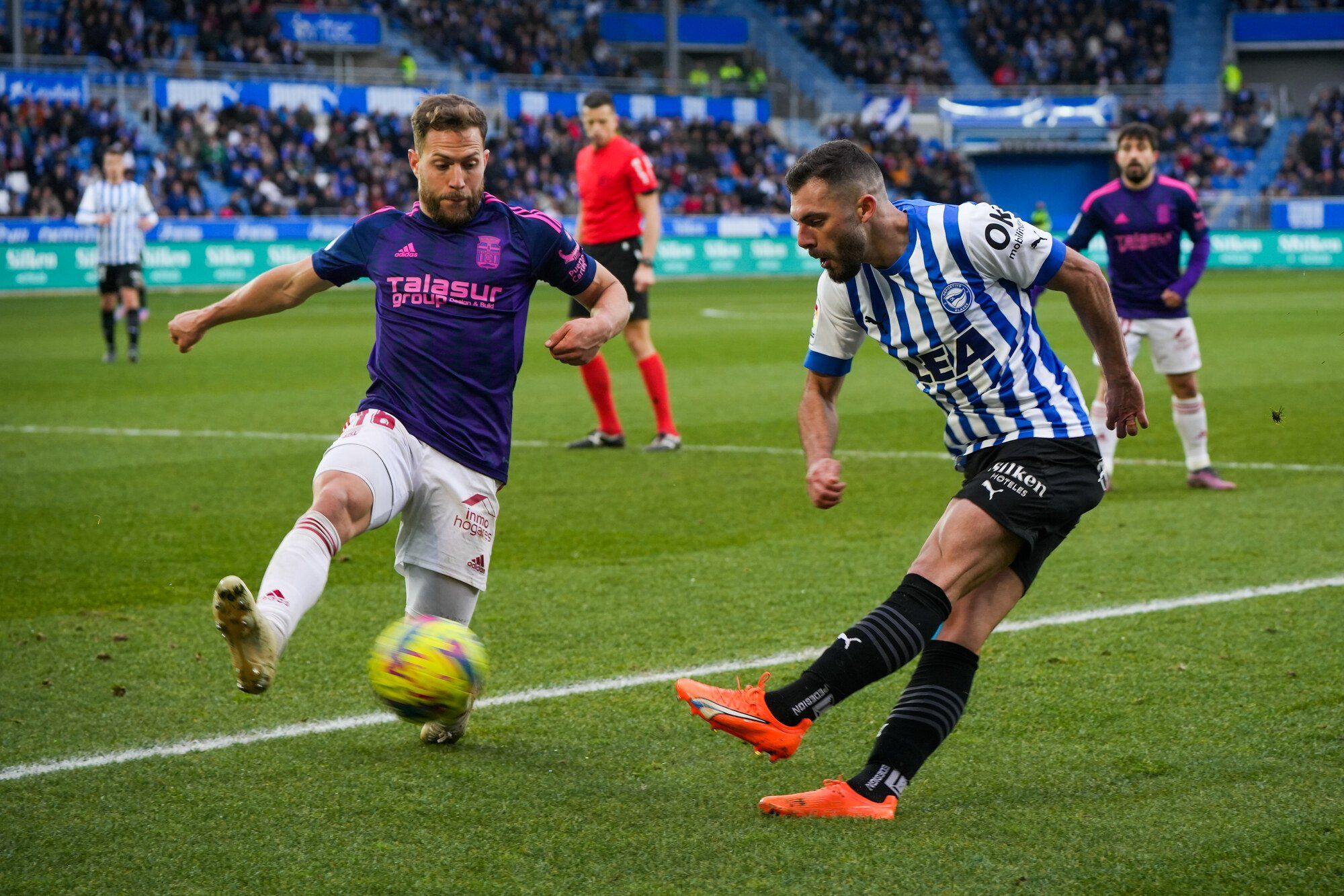 En imágenes: Todas las fotos del empate sin goles entre Alavés y Cartagena