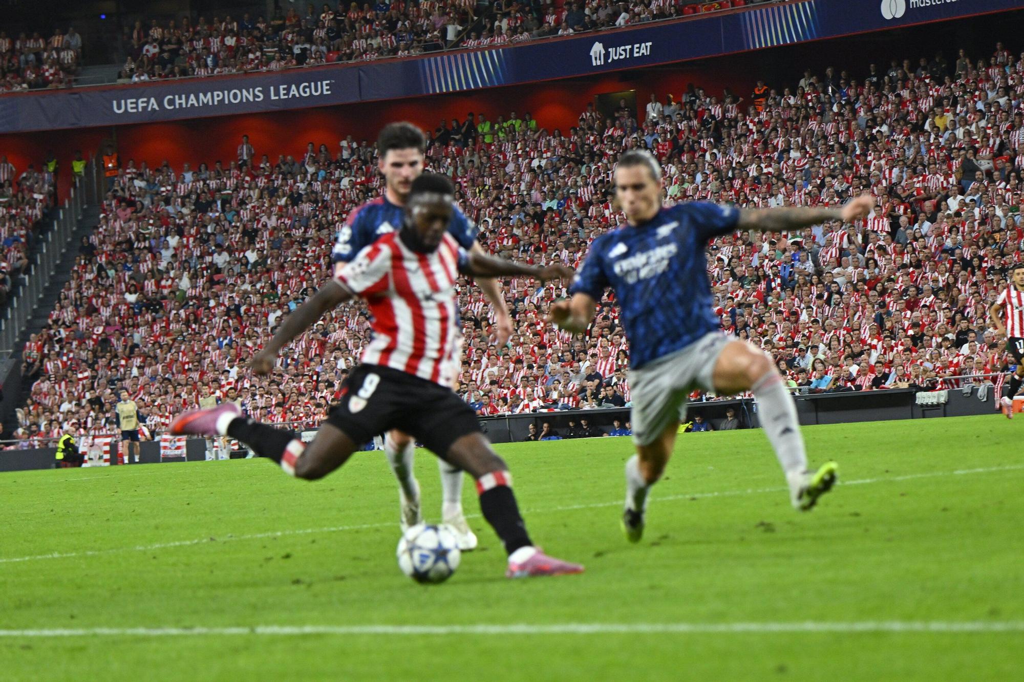 El Athletic-Arsenal, en imágenes