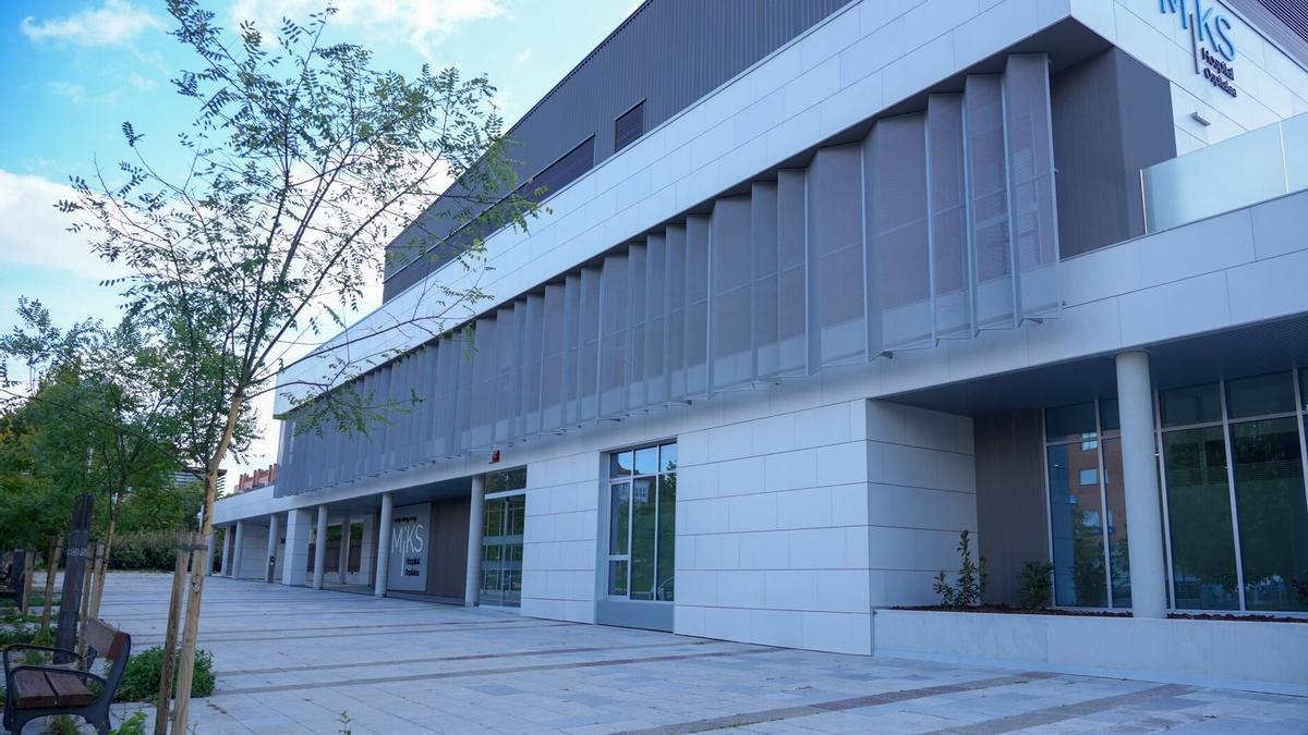 Exterior del Hospital MiKS, en Duque de Wellington, 33.