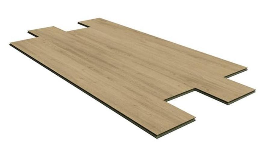 Imagen del suelo laminado New Dunmor AC5 ARTENS con efecto de madera natural de Leroy Merlin