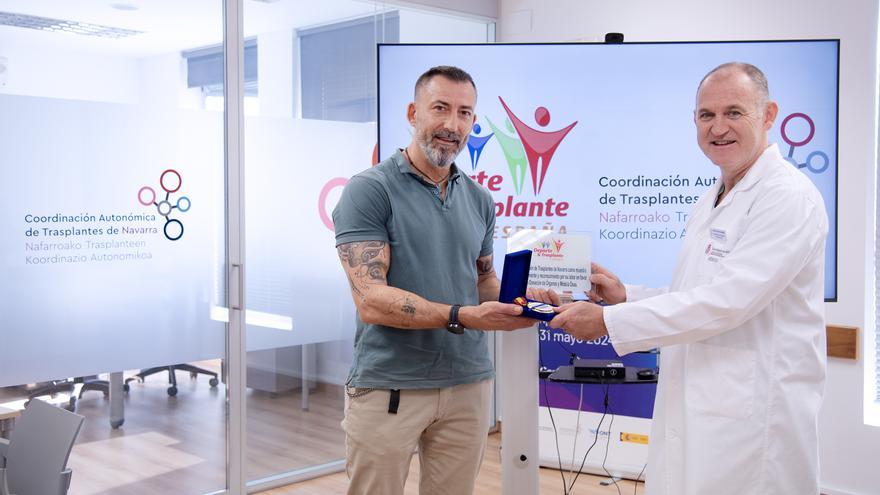 Iosu Martín, el navarro que ha sido oro en los Juegos de Trasplantados: &quot;La medalla simboliza la vida que me fue devuelta&quot;
