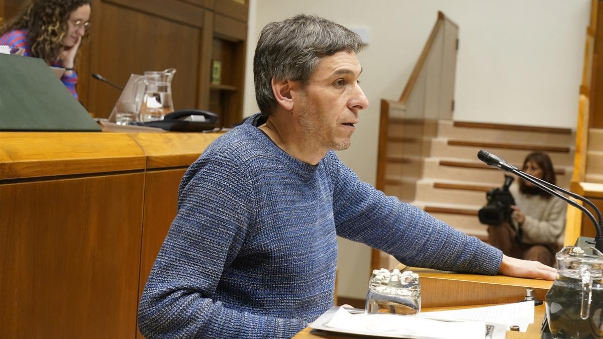 El parlamentario de Sumar, Jon Hernández. El parlamentario de Sumar, Jon Hernández.